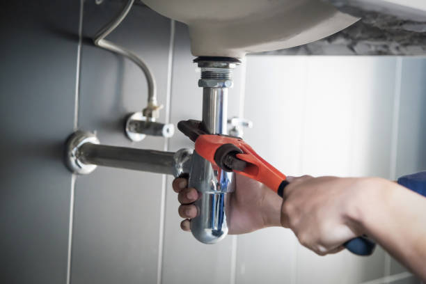 Plumbing repair service by experienced technician